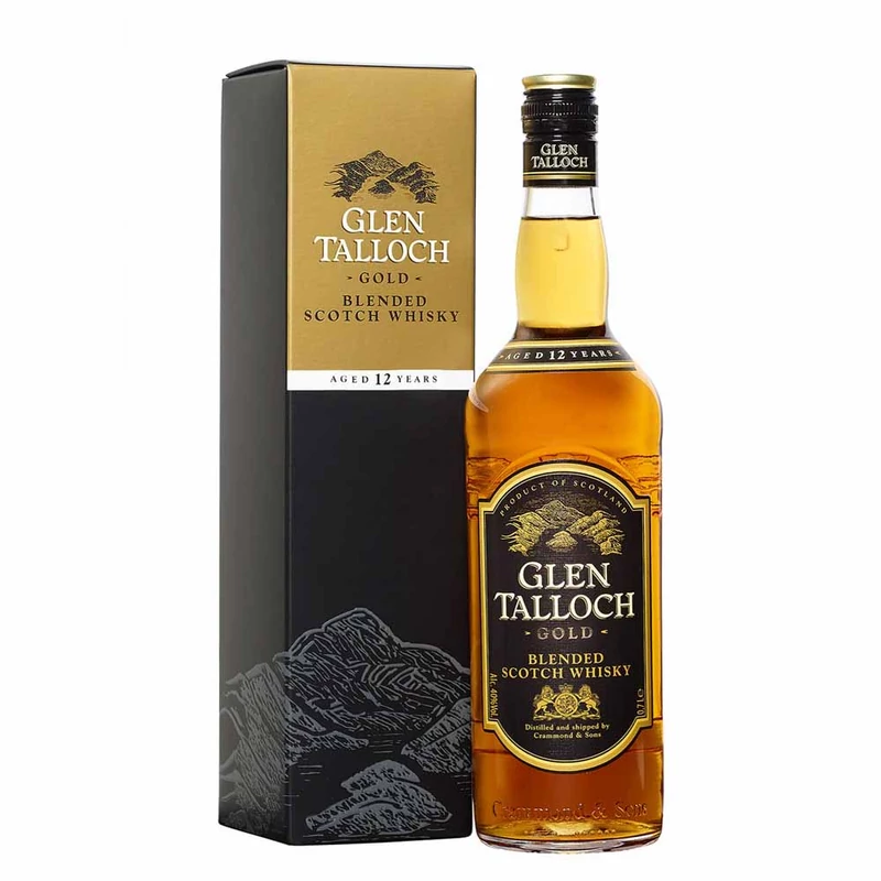 Glen Talloch 12 éves Gold 40% 0.7l díszdobozban