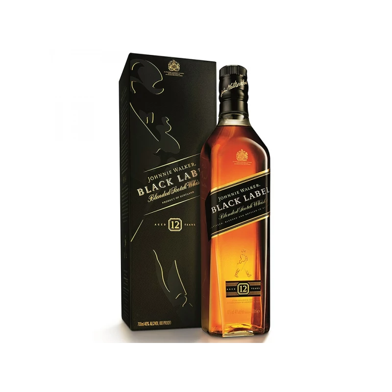 Johnnie Walker Black 12 éves 40% 0.7l