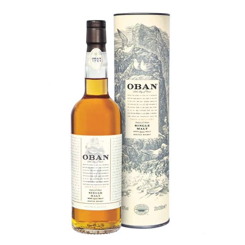 Oban 14 éves 43% 0.7l
